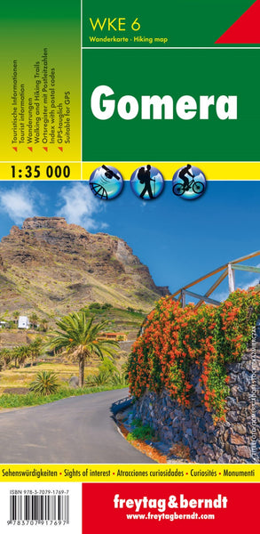 Gomera, hiking map 1:35,000 Freytag & Berndt