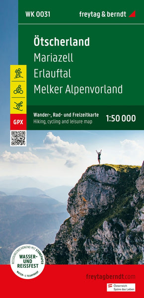 Ötscherland, hiking, bike and leisure map 1:50,000 WK 0031 Freytag & Berndt