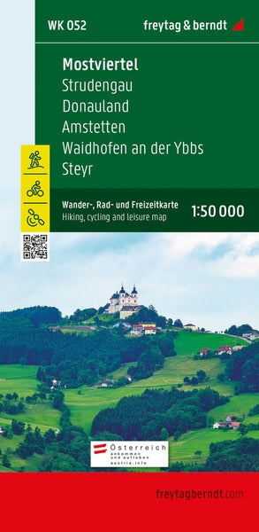 Mostviertel, hiking, bike and leisure map 1:50,000 Freytag & Berndt