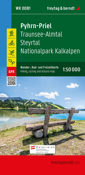 Pyhrn-Priel, hiking, bike and leisure map 1:50,000 WK 0081 Freytag & Berndt