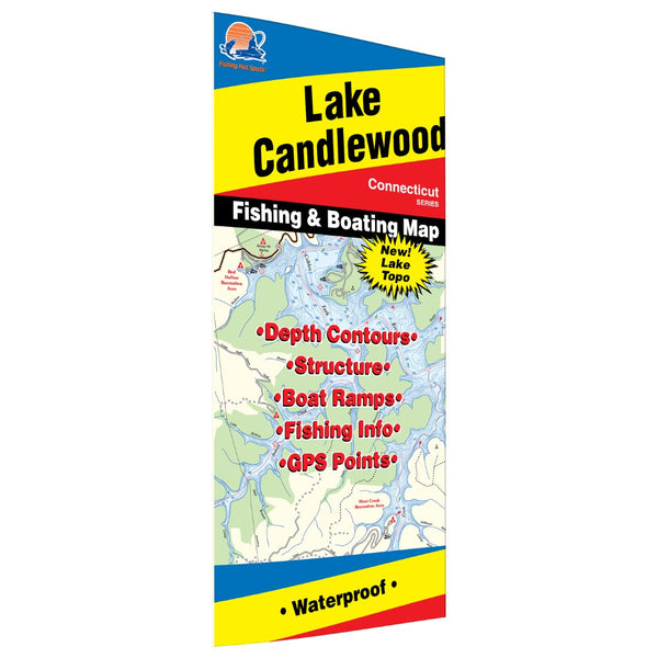Candlewood Lake Fishing Map Fishing Hot Spots