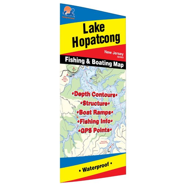 Lake Hopatcong Fishing Map Fishing Hot Spots