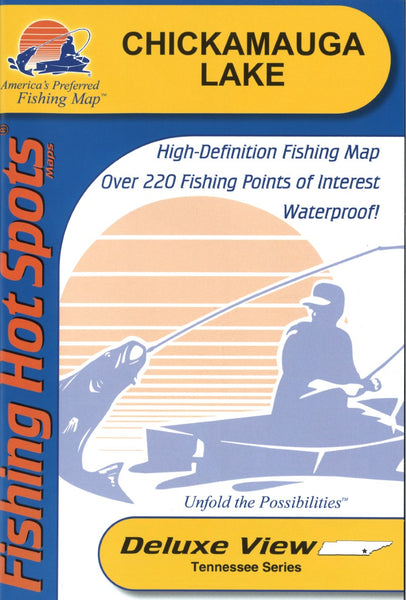 Chickamauga Lake Fishing Map Fishing Hot Spots