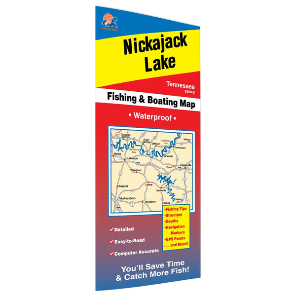 Nickajack Lake Fishing Map Fishing Hot Spots