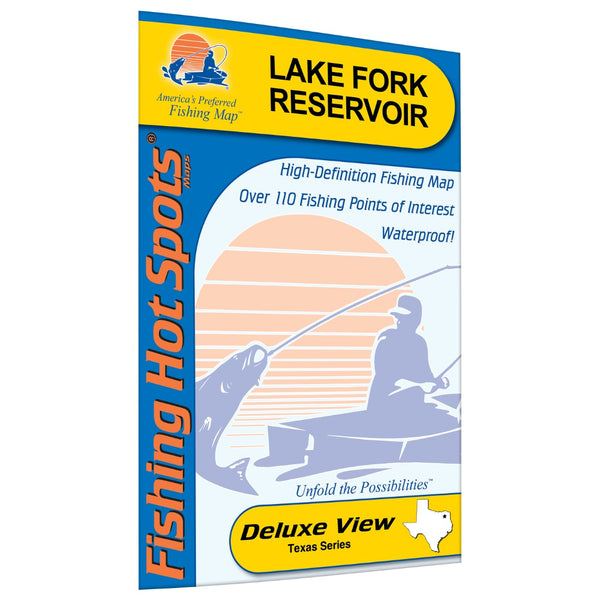 Fork Reservoir Fishing Map Fishing Hot Spots