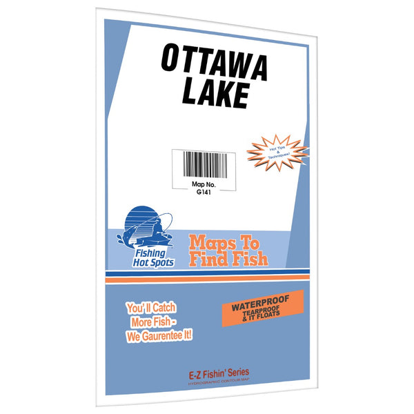 Ottawa Lake Fishing Map Fishing Hot Spots
