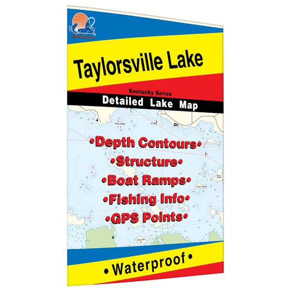 Taylorsville Lake Fishing Map Fishing Hot Spots