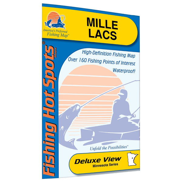 Mille Lacs Fishing Map Fishing Hot Spots