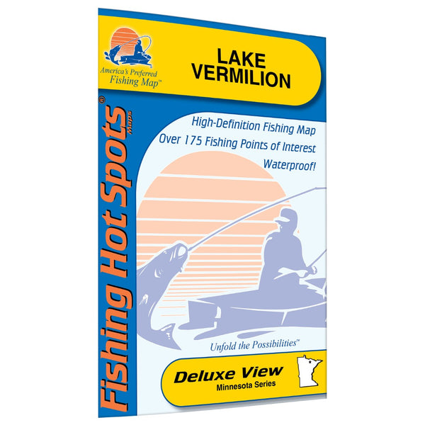 Lake Vermilion Fishing Map Fishing Hot Spots