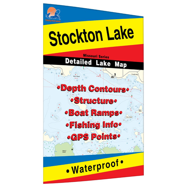 Stockton Lake Fishing Map Fishing Hot Spots