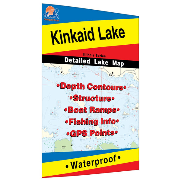 Kinkaid Lake Fishing Map Fishing Hot Spots