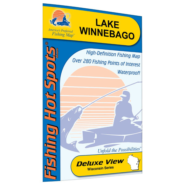 Lake Winnebago Fishing Map (Winnebago Co) Fishing Hot Spots