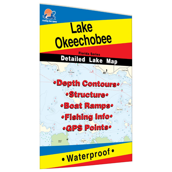 Lake Okeechobee Fishing Map Fishing Hot Spots