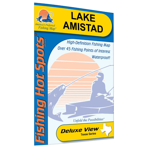 Amistad Reservoir Fishing Map Fishing Hot Spots