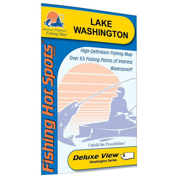 Lake Washington Fishing Map Fishing Hot Spots