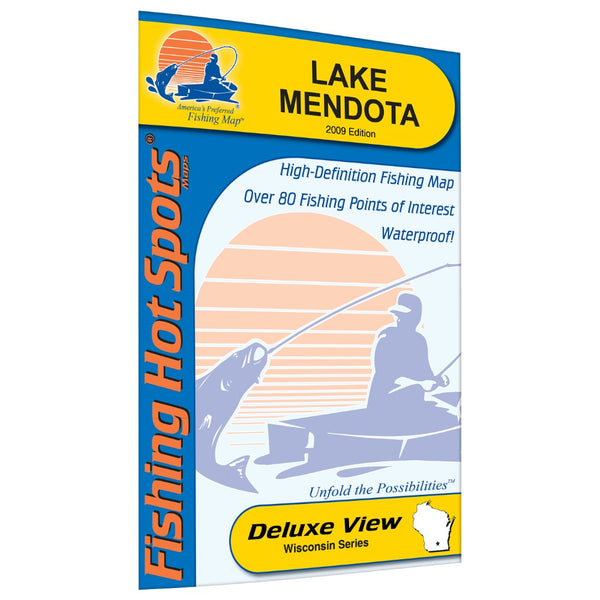 Lake Mendota Fishing Map (Dane Co) Fishing Hot Spots