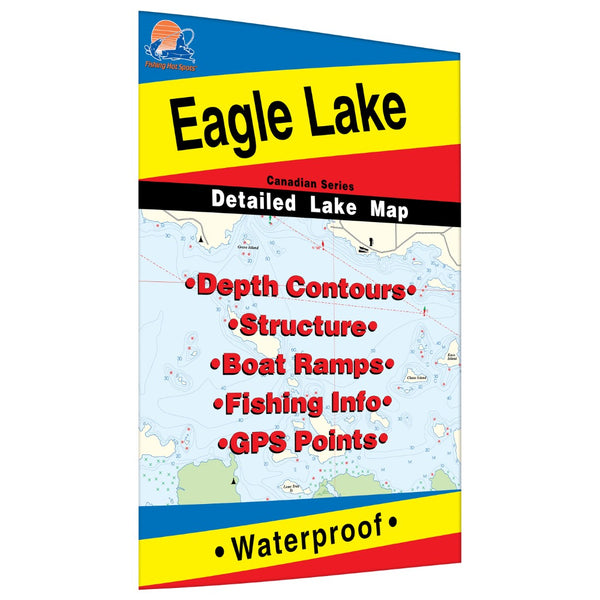 Eagle Lake (Ontario) Fishing Map Fishing Hot Spots