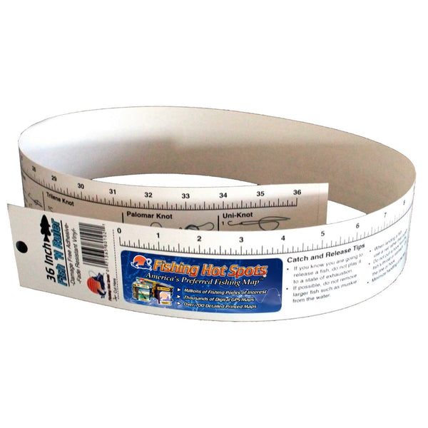 Fish N' Ruler - 36 inch Fishing Hot Spots