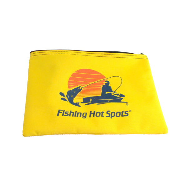 Fishing Hot Spots Map Case Fishing Hot Spots