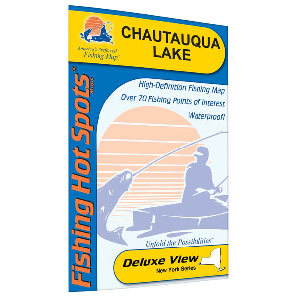 Chautauqua Lake Fishing Map Fishing Hot Spots