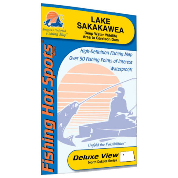 Sakakawea - Deep Water Wildlife Area to Garrison Dam Fishing Hot Spots