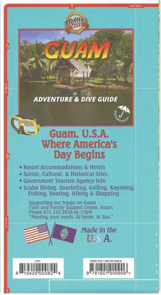 Franko's Guam : guide & dive map : Guam, U.S.A. where America's day begins Frankos Maps Ltd.