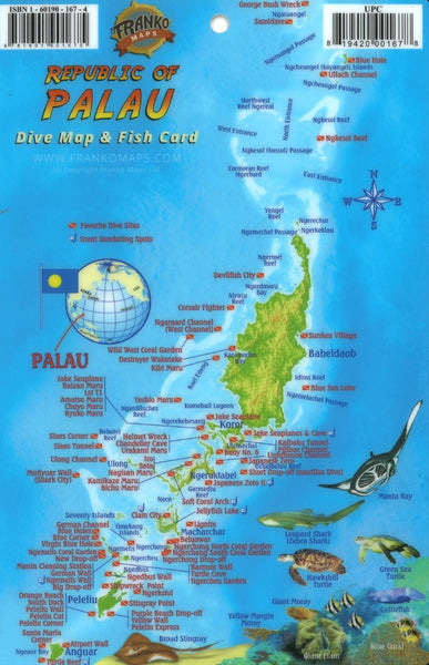 Palau Reef Creatures Guide Frankos Maps Ltd.
