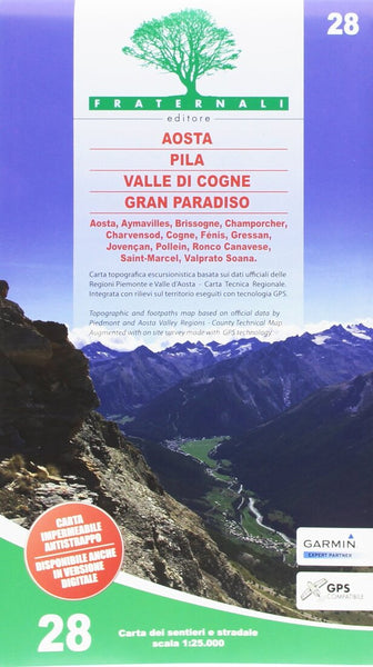 28- Aosta, Pila, Valle di Cogne, Gran Paradiso Fraternali Editore