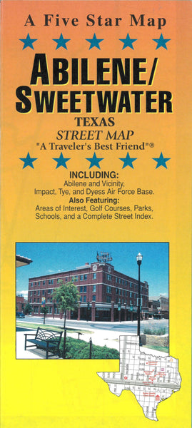 Abilene/Sweetwater : Texas : street map Five Star Maps Inc