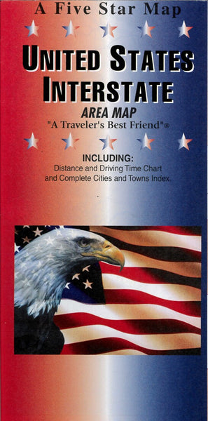 United States, Interstate Area Five Star Maps Inc