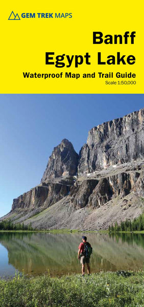 Banff Egypt Lake Map (Banff National Park) Gem Trek