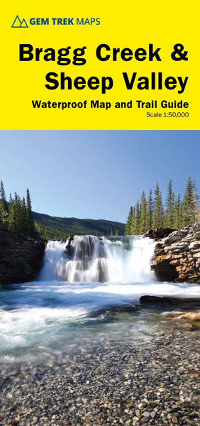 Bragg Creek and Sheep Valley Map (Kananaskis Country) Gem Trek