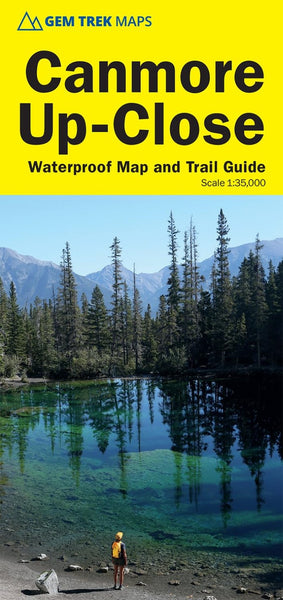 Canmore Up-Close Waterproof Map and Trail Guide Gem Trek