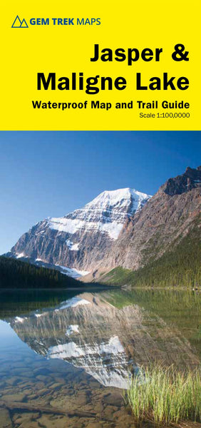 Jasper and Maligne Lake Map (Jasper National Park) Gem Trek