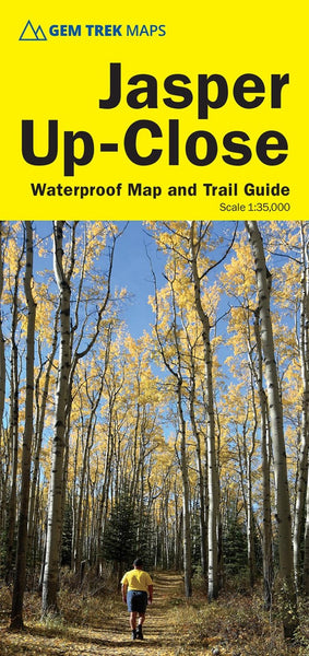Jasper, Up-Close Waterproof Map and Trail Guide Gem Trek