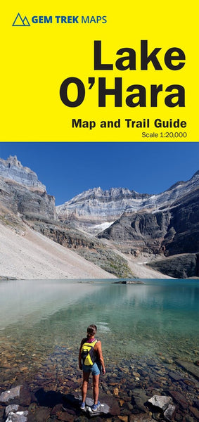 Lake O'Hara Map and Trail Guide Gem Trek