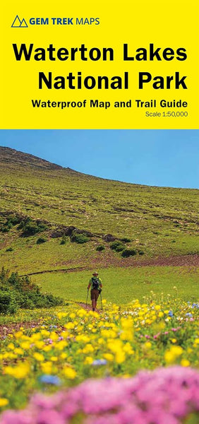 Waterton Lakes National Park Map Gem Trek