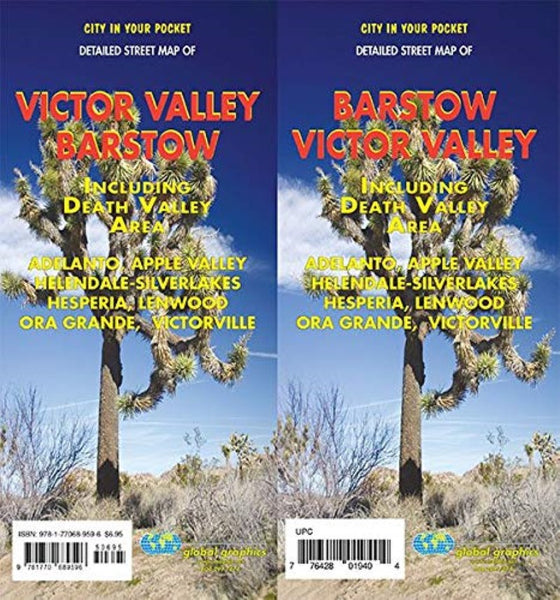 Barstow & Victor Valley City Map Global Graphics