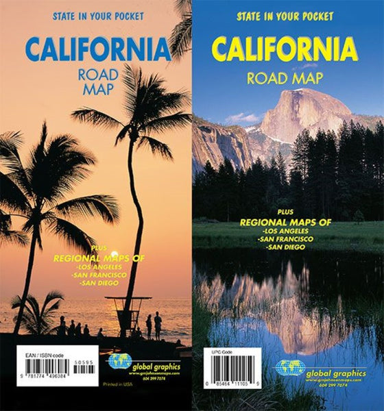 California Road Map Global Graphics