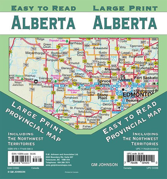 Alberta : Large Print GM Johnson