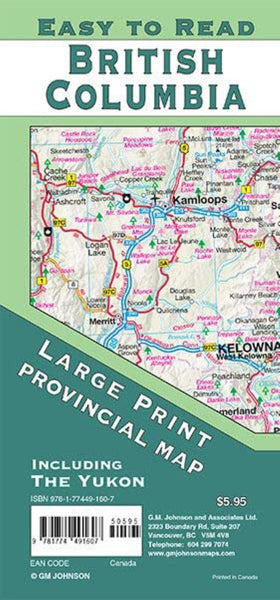 British Columbia Large Print / Yukon GM Johnson