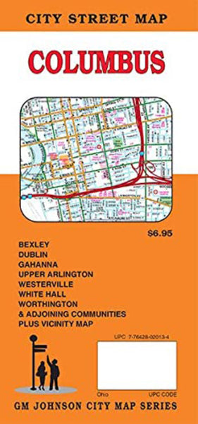 Columbus : city street map GM Johnson
