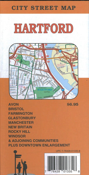 Hartford : city street map GM Johnson