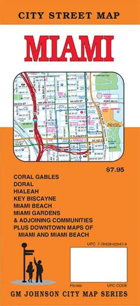 Miami : city street map GM Johnson