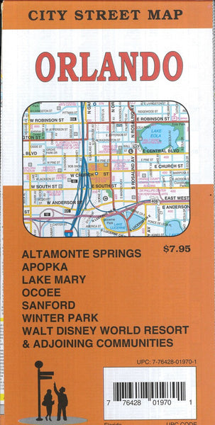 Orlando City Street Map GM Johnson