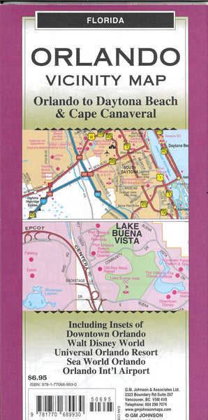Orlando Vicinity Map GM Johnson