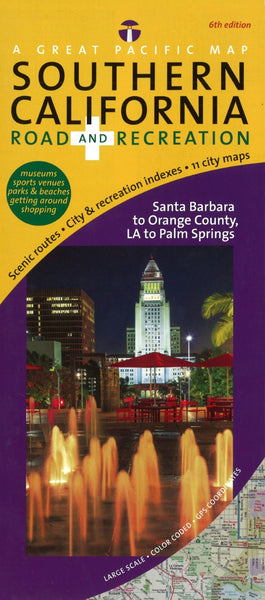 California, Southern, Road and Recreation Great Pacific Recreation & Travel Maps