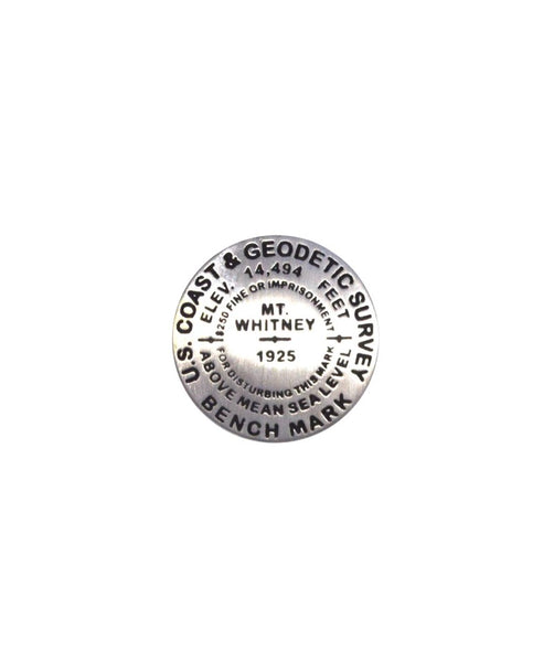 Mt. Whitney (Inyo National Forest, California) benchmark magnet Geo-Situ