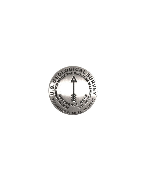 Telescope Peak, Death Valley National Park, California lapel pin Geo-Situ