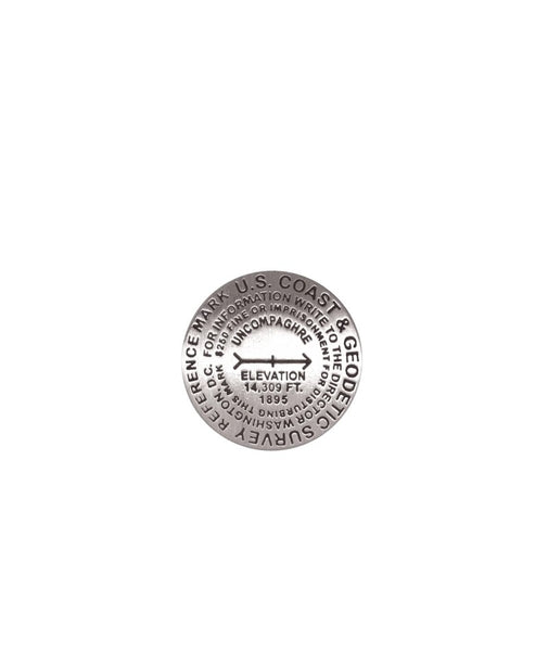Uncompahgre Peak, Colorado lapel pin Geo-Situ